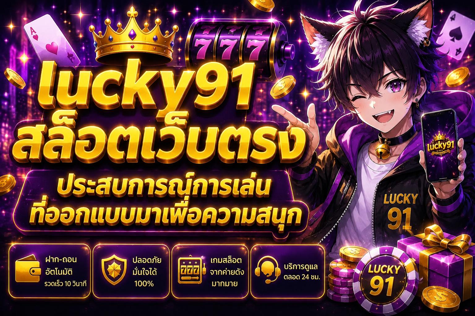 lucky91 สล็อตเว็บตรง